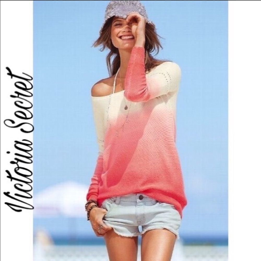 ✨Victoria's Secret Ombré Cotton Sweater✨